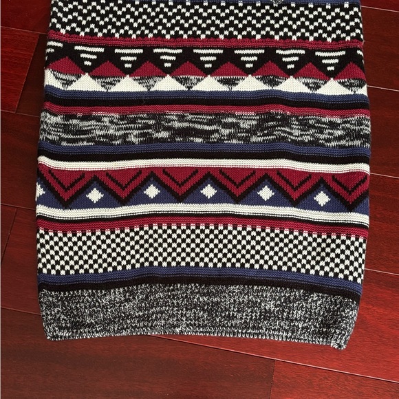 NWT Rapture Multicolor Patterned Turtleneck Dress - Picture 5 of 7